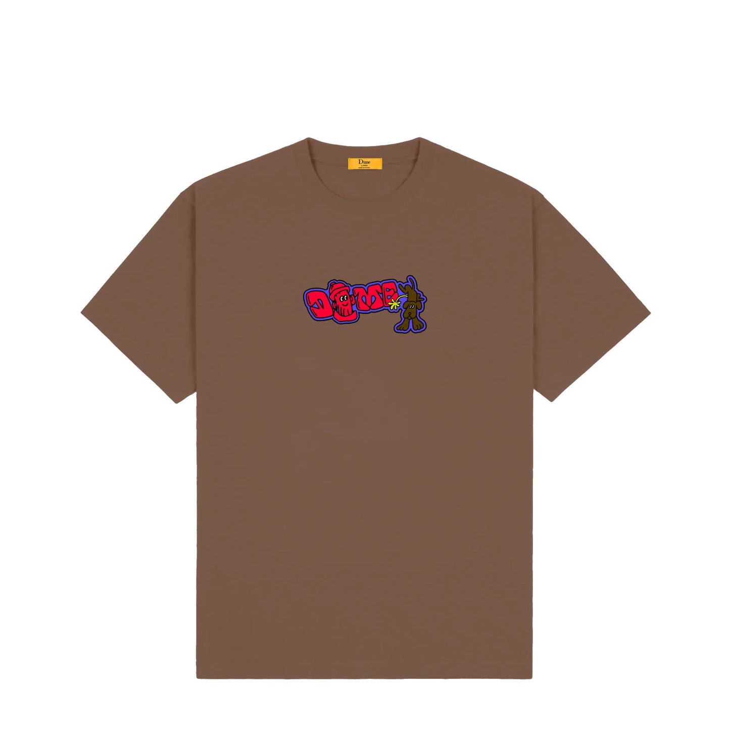 Dime Walk Tee - Dark Brown