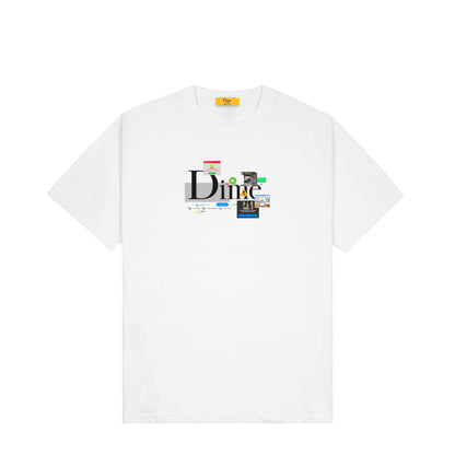 Dime Classic Adblock Tee - White