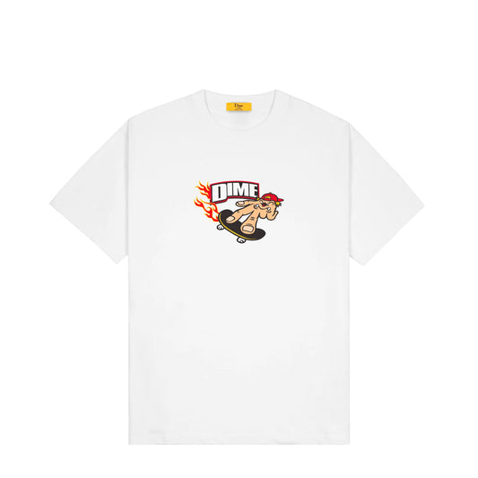 Dime Decker Tee - White