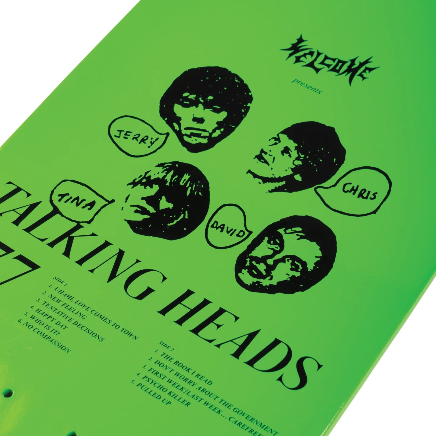 Welcome X Talking Heads Psycho Deck - 10.125 Boar Shape