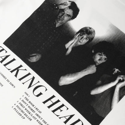 Welcome X Talking Heads Track List Tee - White