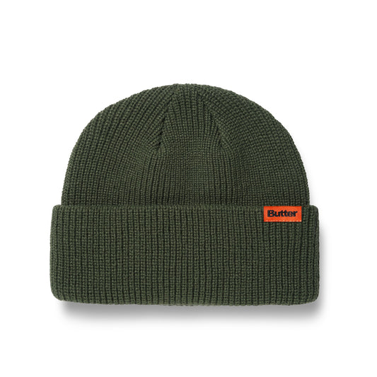 Butter Goods Tall Wharfie Beanie - Army