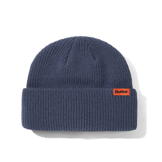 Butter Goods Tall Wharfie Beanie - Slate