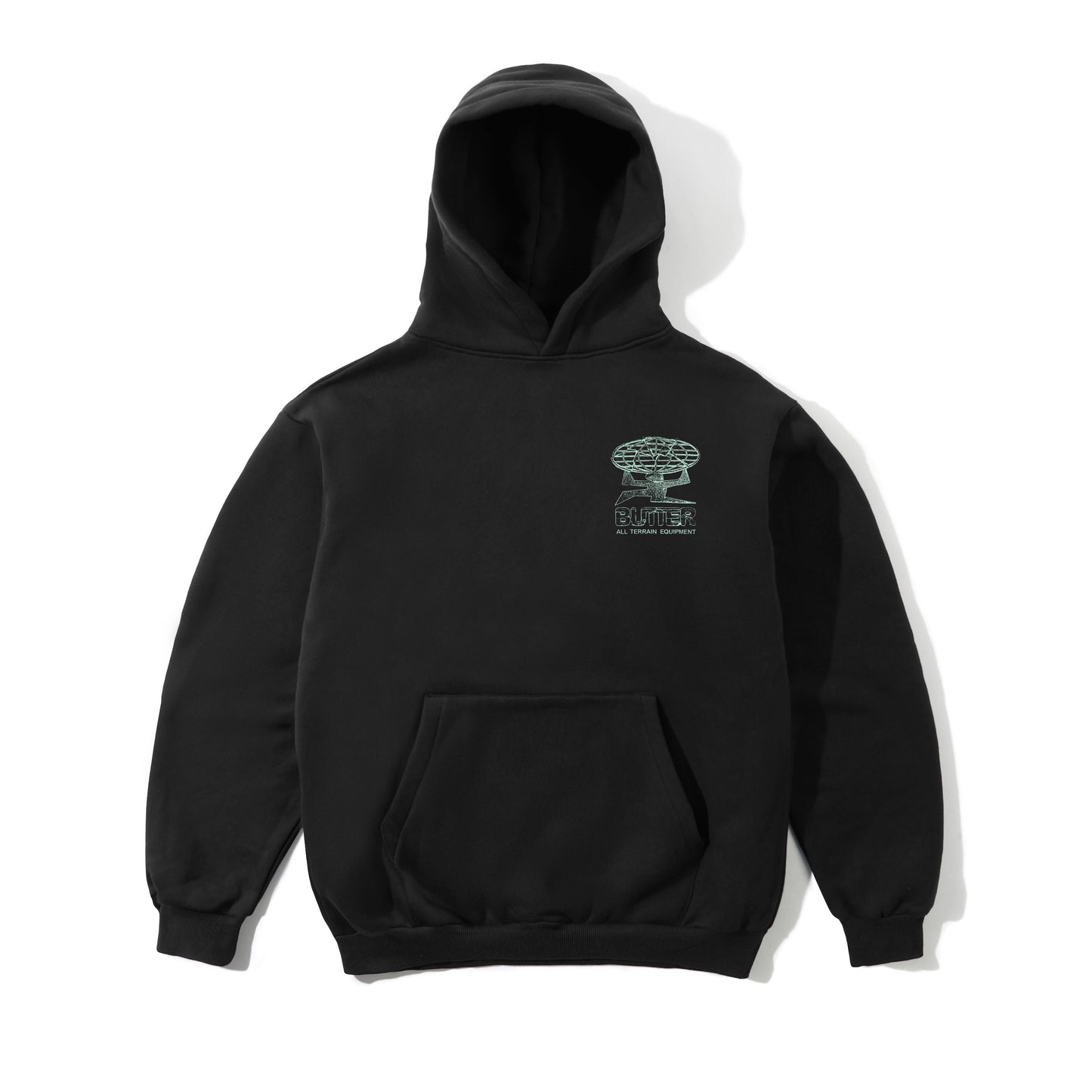Butter Goods Terrain Hoodie - Black