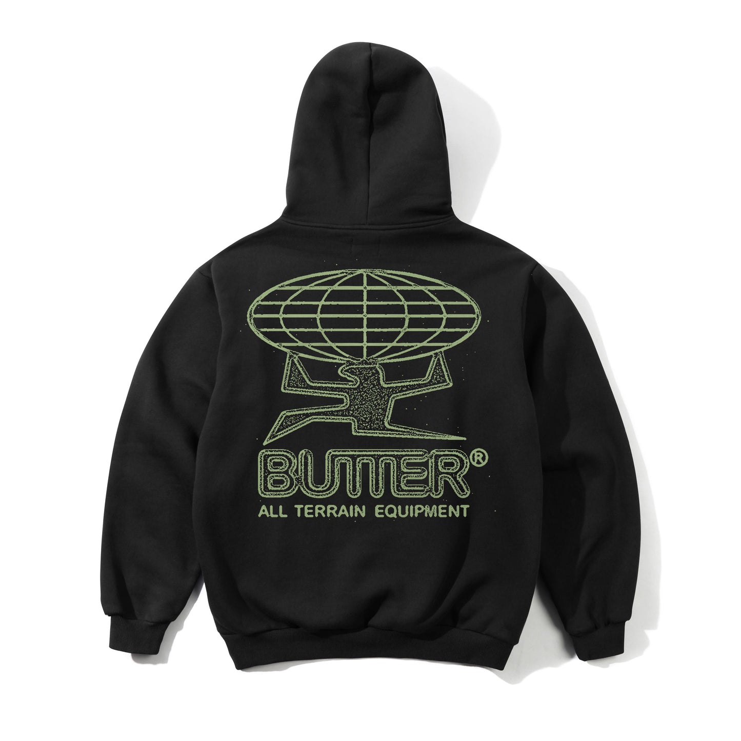 Butter Goods Terrain Hoodie - Black