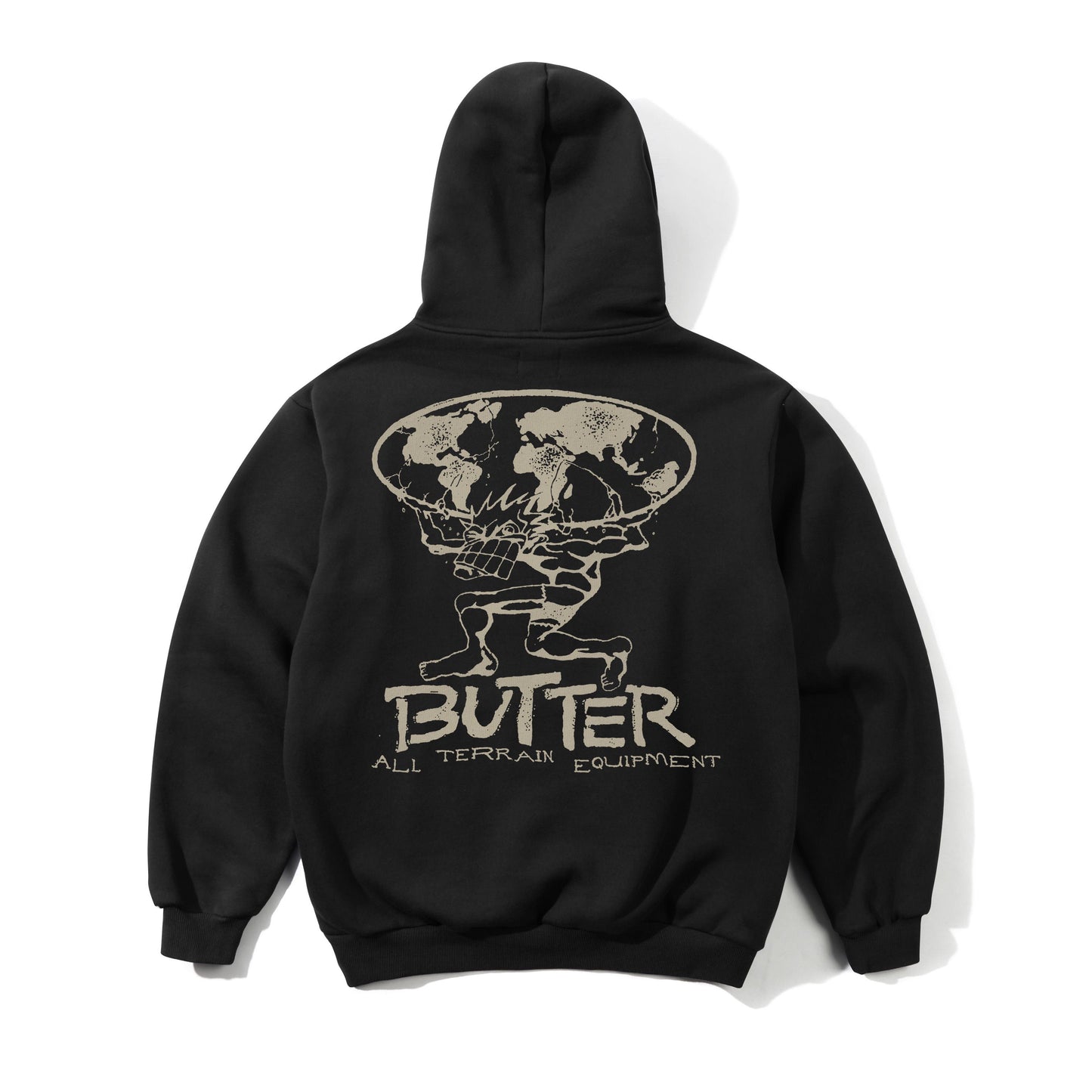 Butter Goods Terrain Hoodie - Black
