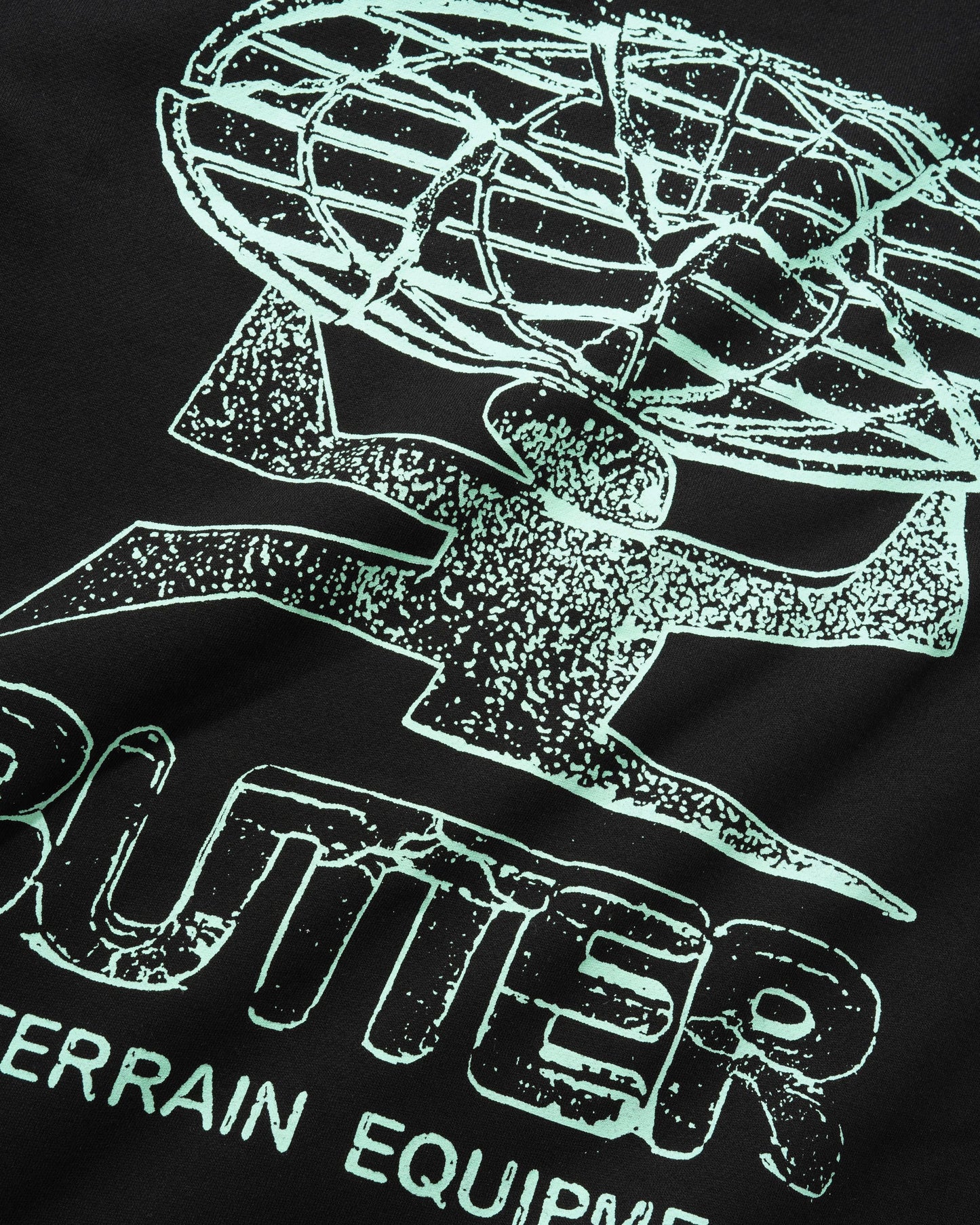 Butter Goods Terrain Hoodie - Black