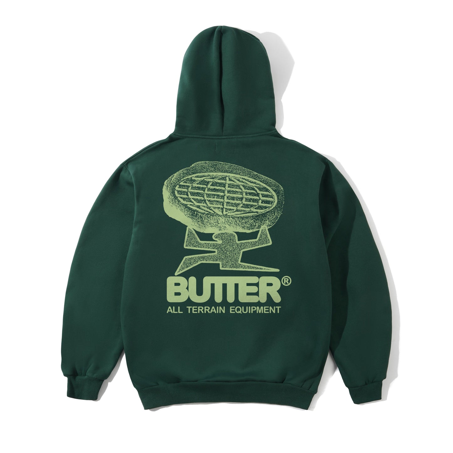 Butter Goods Terrain Hoodie - Bottle Green