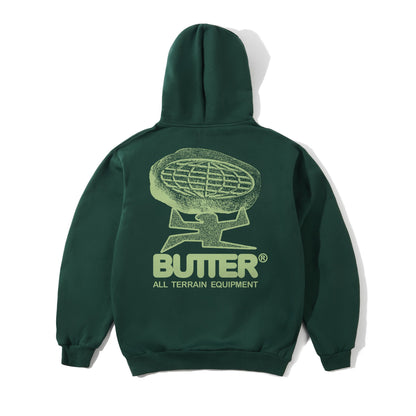 Butter Goods Terrain Hoodie - Bottle Green