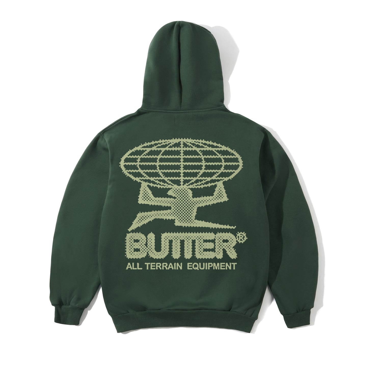 Butter Goods Terrain Hoodie - Dark Green