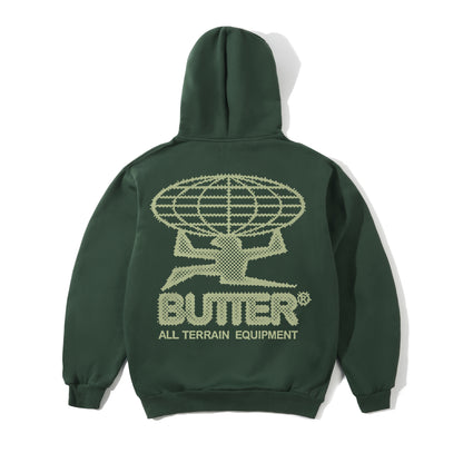 Butter Goods Terrain Hoodie - Dark Green