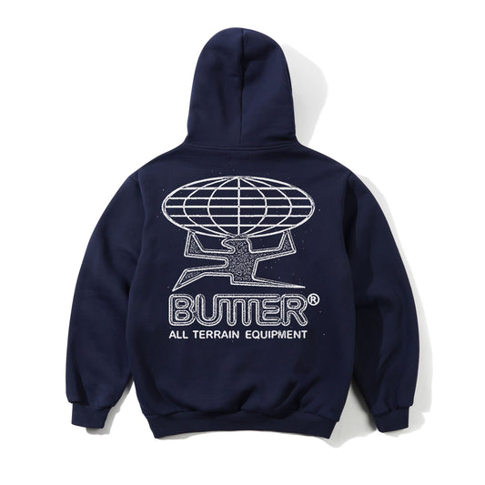Butter Goods Terrain Hoodie - Navy