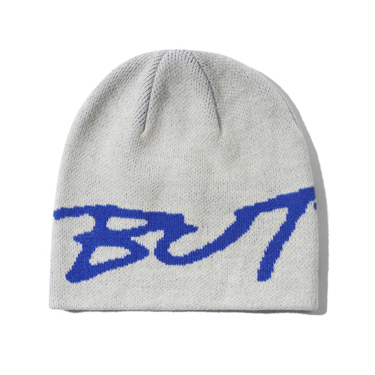 Butter Goods Terrain Skully Beanie - Grey