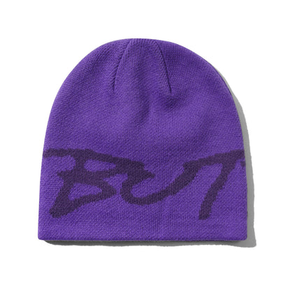 Butter Goods Terrain Skully Beanie - Purple
