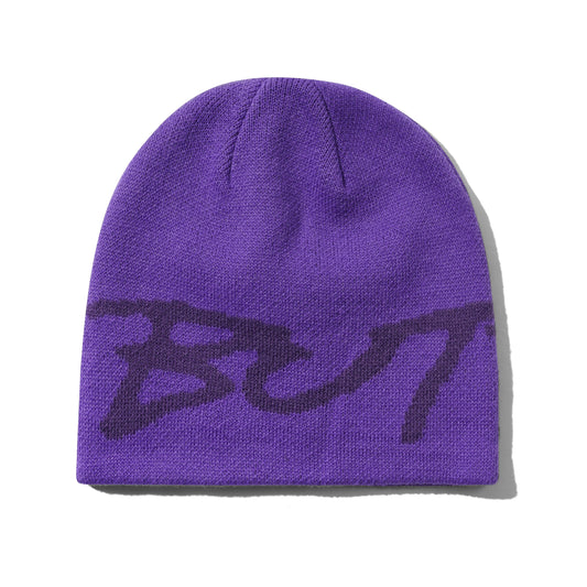 Butter Goods Terrain Skully Beanie - Purple