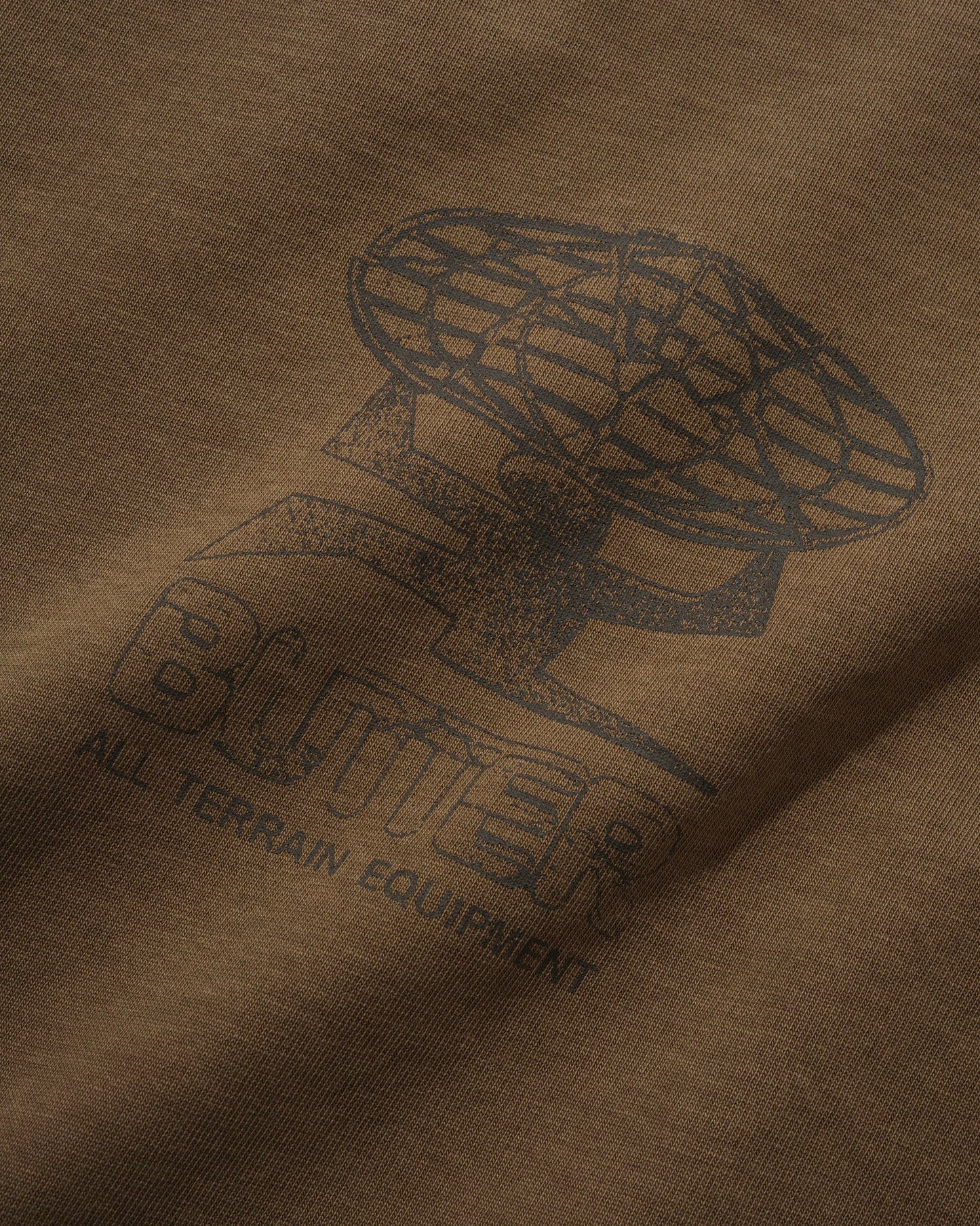 Butter Goods Terrain Tee - Dark Taupe