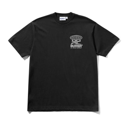 Butter Goods Terrain Tee - Washed Black