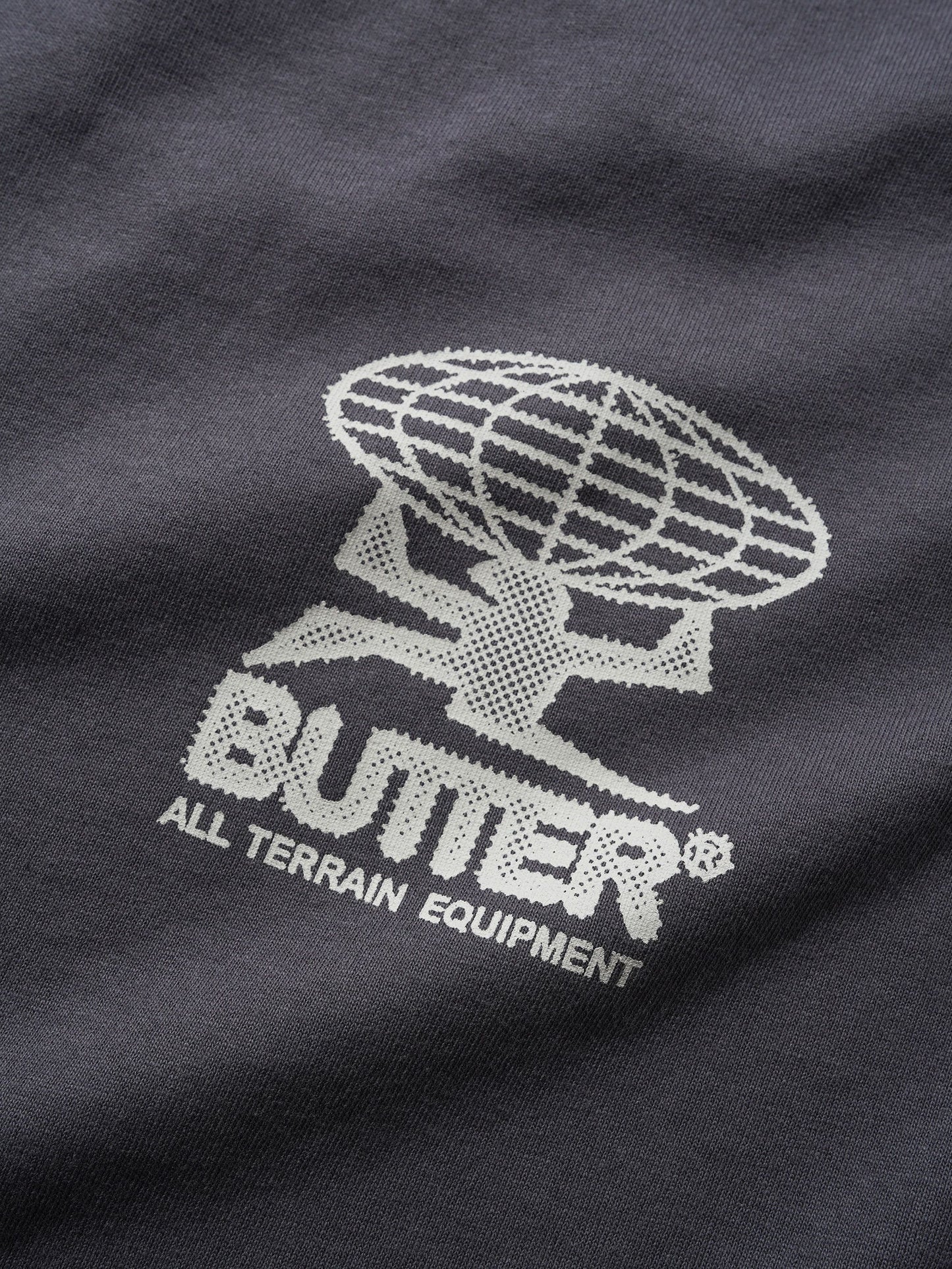 Butter Goods Terrain Tee - Washed Black
