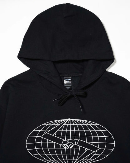 The Bunt Globe Hoodie - Black