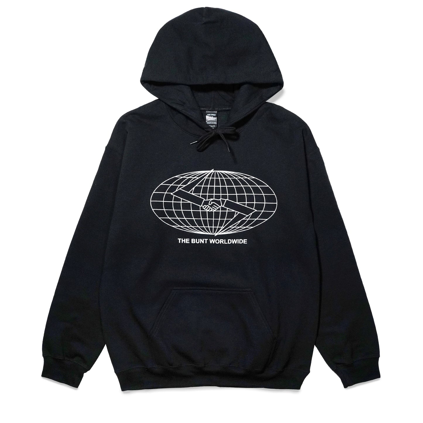 The Bunt Globe Hoodie - Black