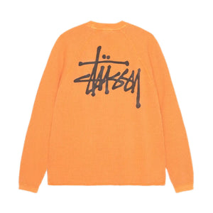 Stussy Raglan Thermal Longsleeve - Orange