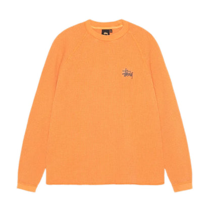 Stussy Raglan Thermal Longsleeve - Orange