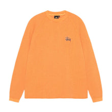 Load image into Gallery viewer, Stussy Raglan Thermal Longsleeve - Orange