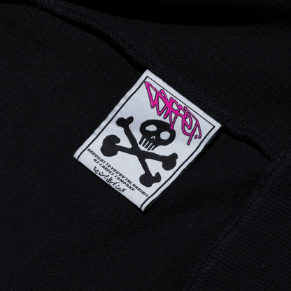 Carpet Company C-Star Thermal Zip Hoodie - Black