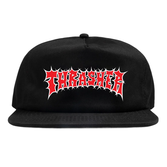 Thrasher Spikey Snapback - Black
