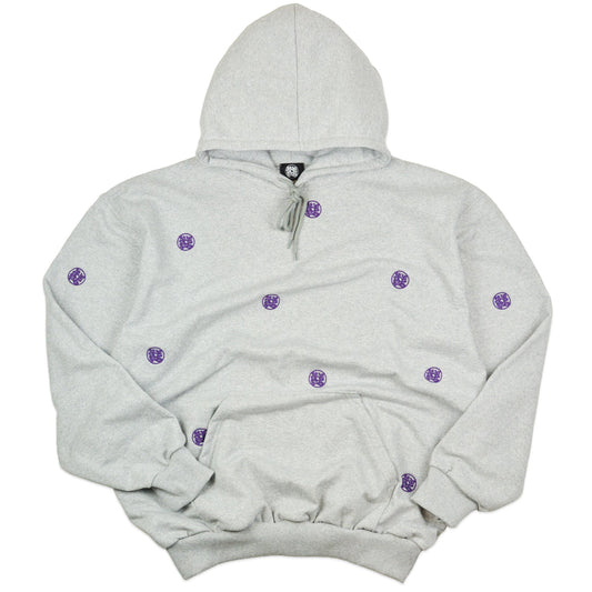 Hitopp Token Hoodie - Grey/Purple