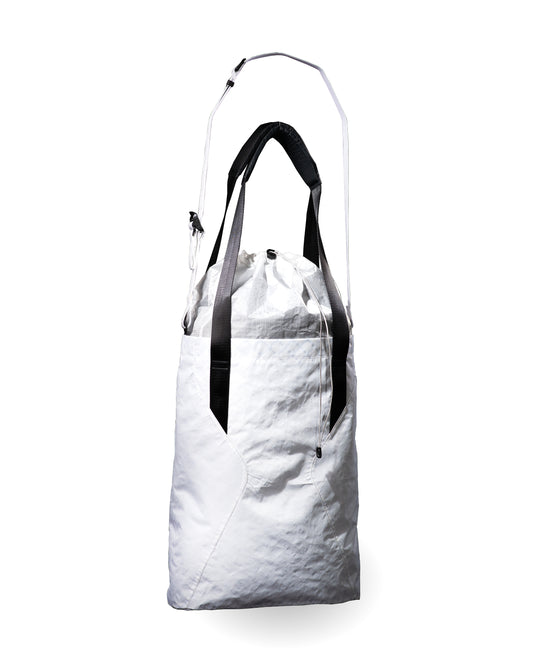 Technical Overstuff Tote - White