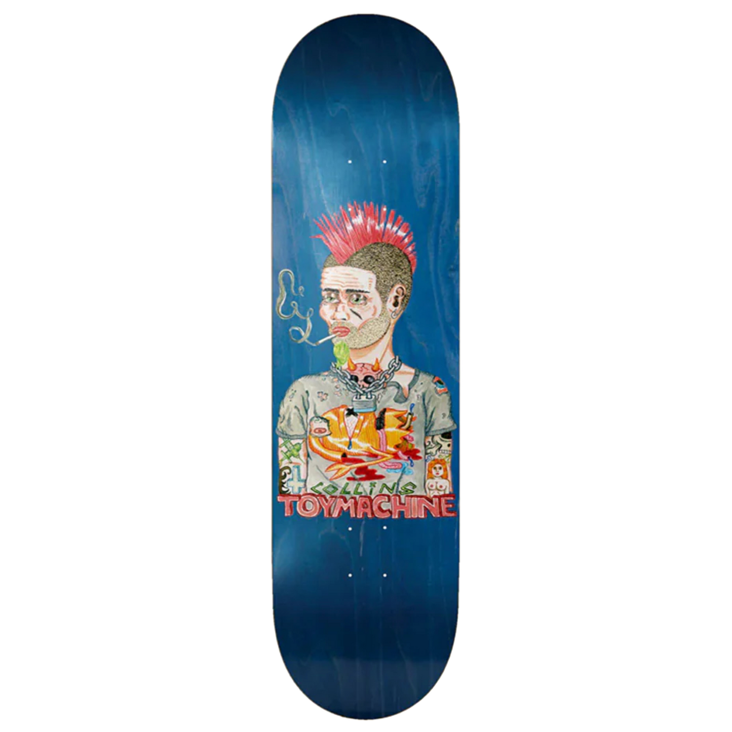 Toy Machine Collins Mohawk Deck - 8.25