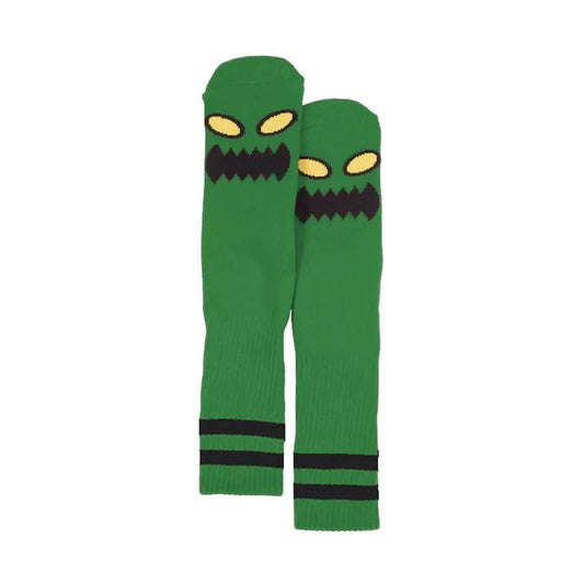 Toy Machine Monster Face Socks - Green