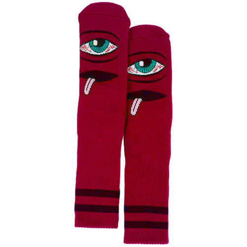 Toy Machine Bloodshot Eye Socks - Red