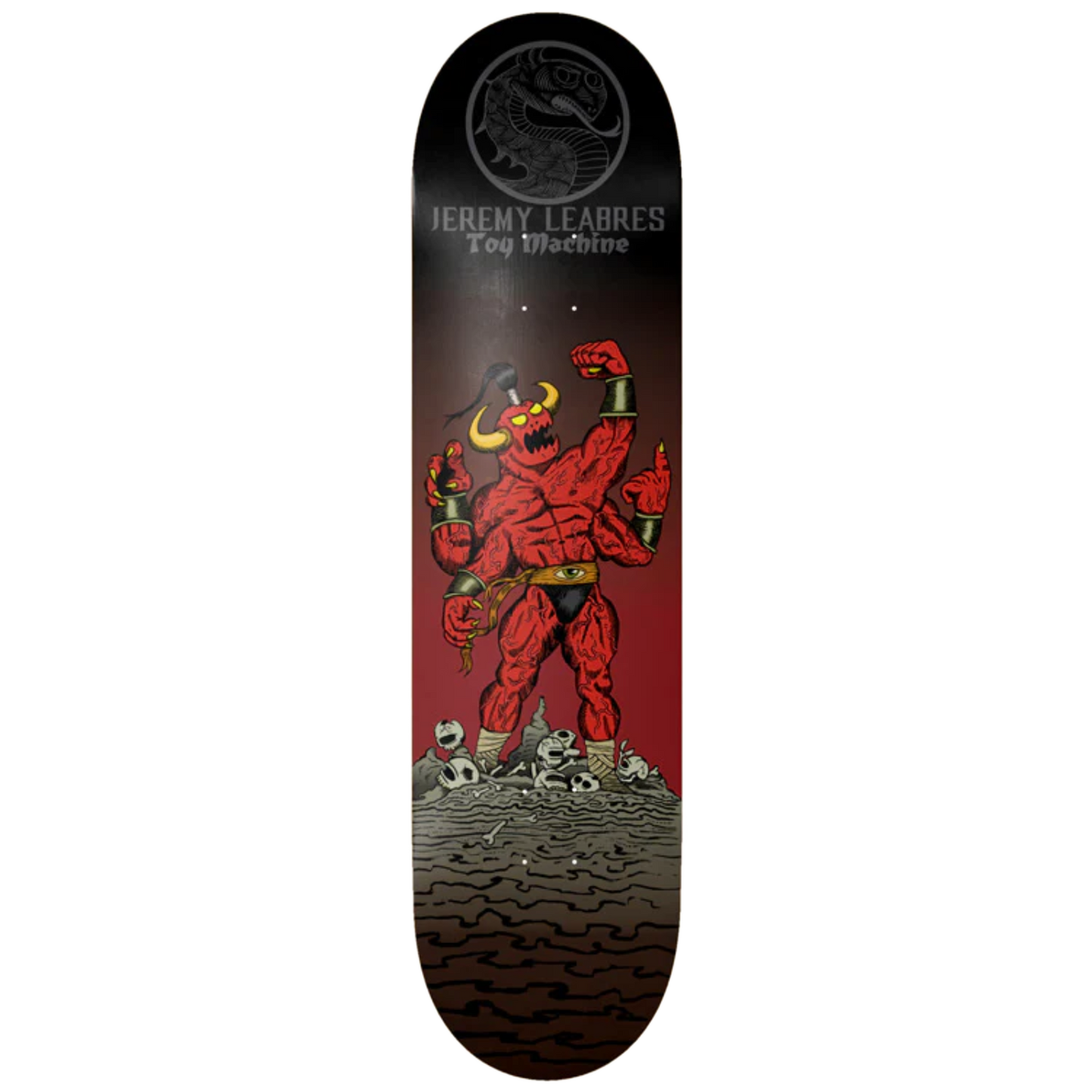 Toy Machine Leabres Death Fight Deck - 8.25