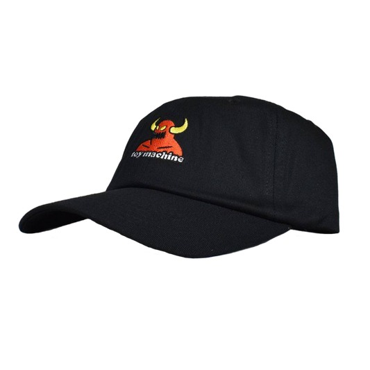 Toy Machine Monster Strapback Cap - Black/Black