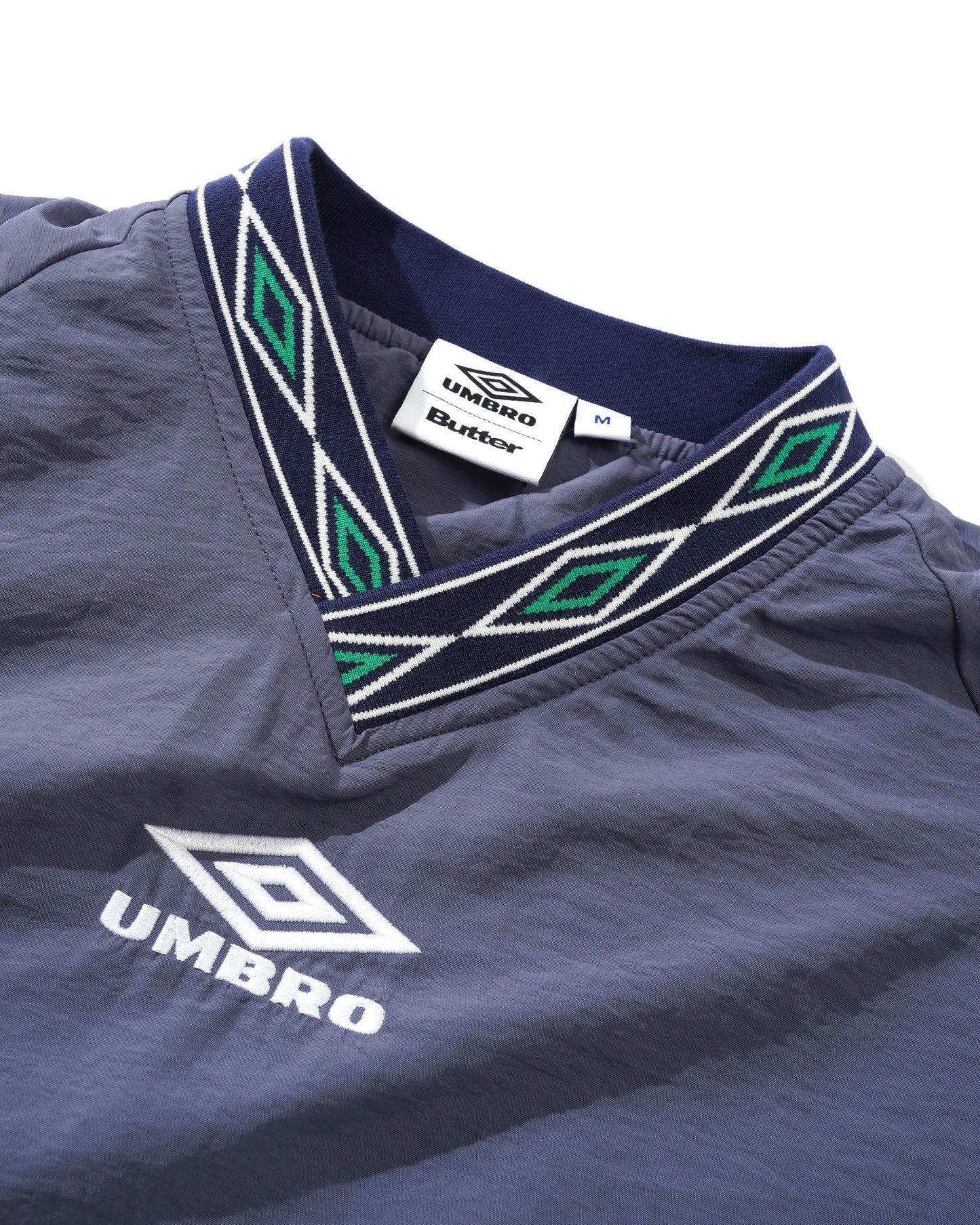 Butter Goods X Umbro Training Pullover - Slate/Navy