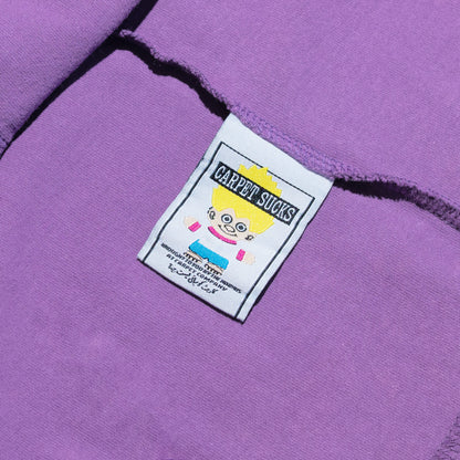 Carpet Company Trampstamp Tee Longsleeve - Purple/Black