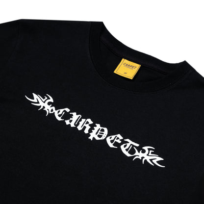 Carpet Company Trampstamp Girls Tee - Black