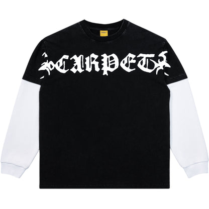 Carpet Company Trampstamp Tee Longsleeve - Black/White