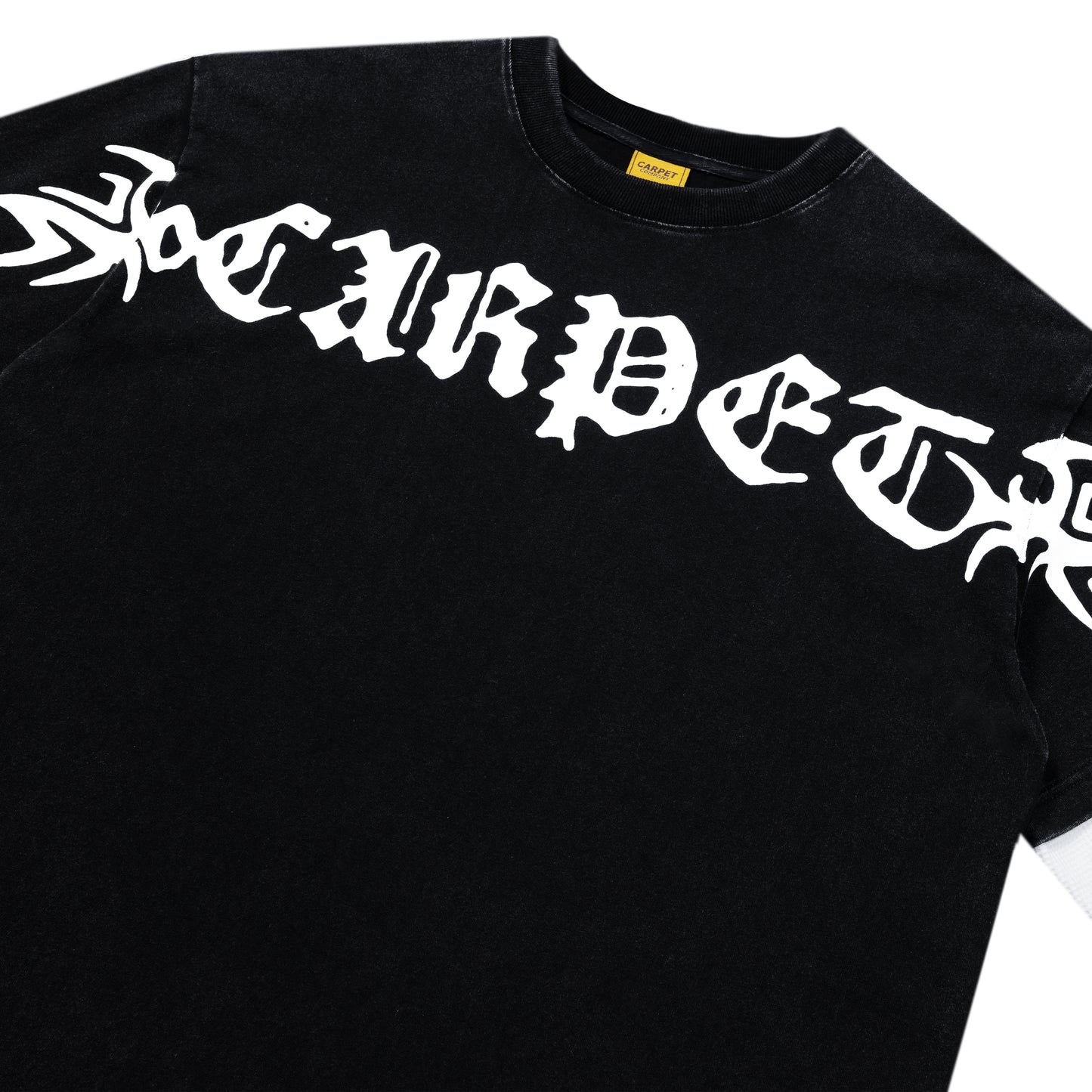 Carpet Company Trampstamp Tee Longsleeve - Black/White