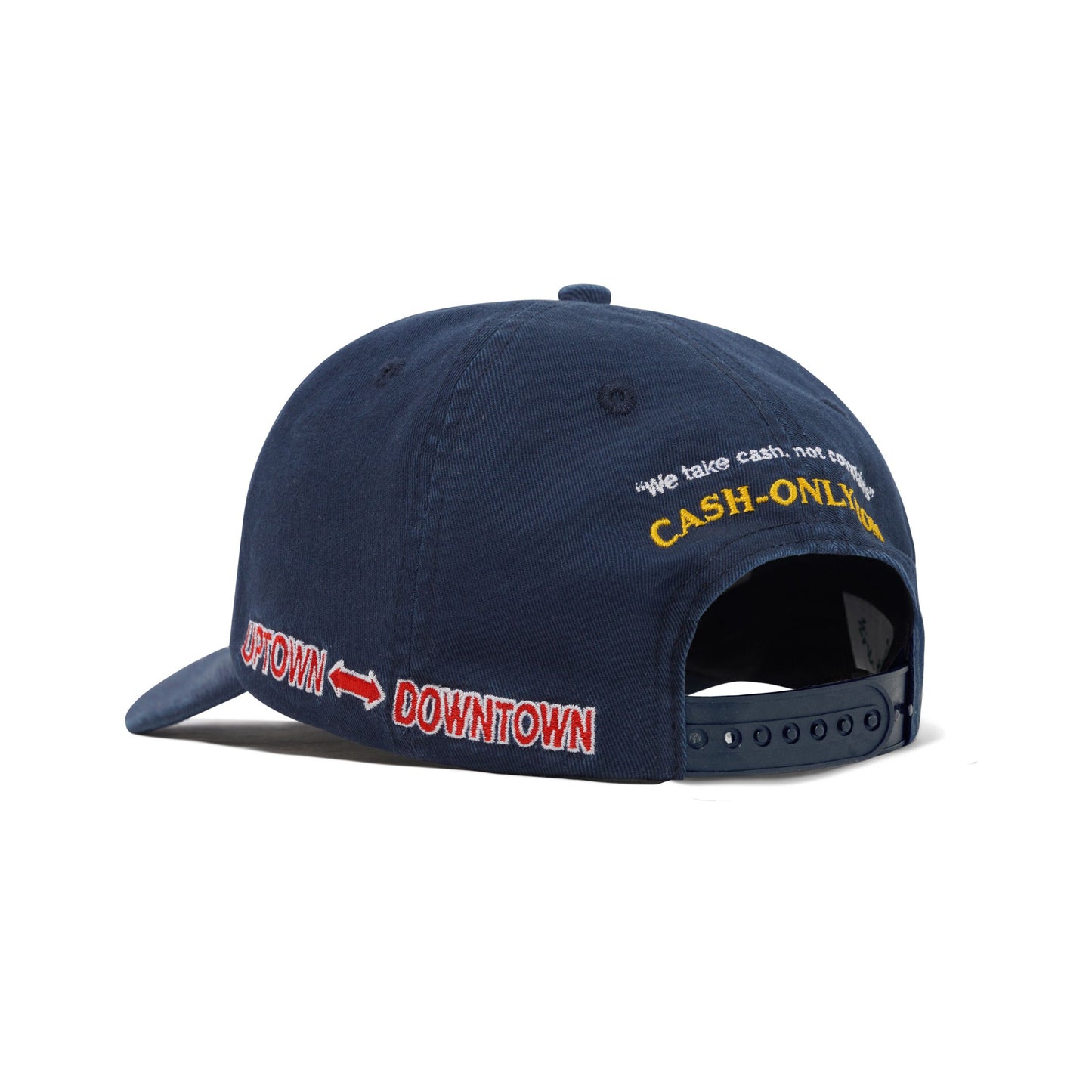 Cash Only Transport 5 Panel Cap - Navy