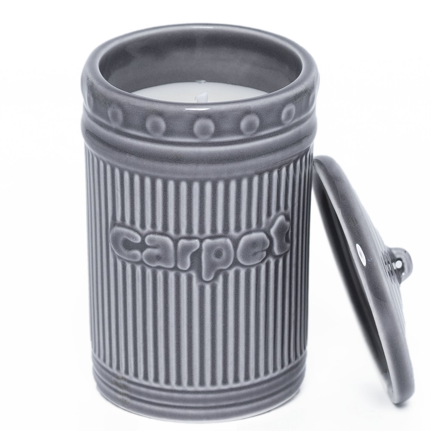 Carpet Company Trash Candle