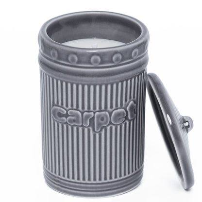Carpet Company Trash Candle