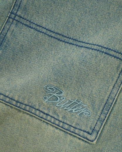 Butter Goods Trim Denim Jeans - Sunfade Blue