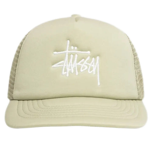 Stussy Big Basic Trucker Cap - Sand