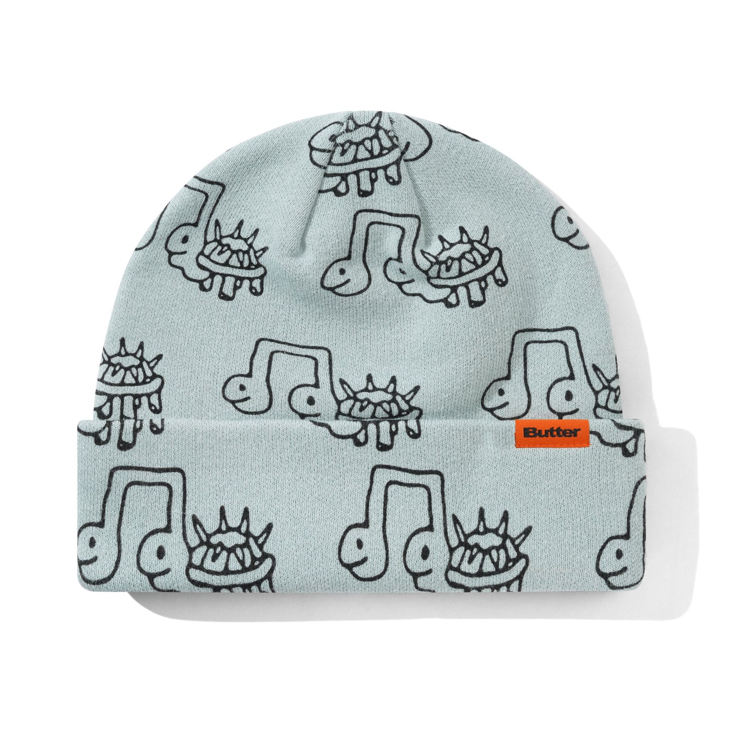 Butter Goods Turtle Beanie - Grey