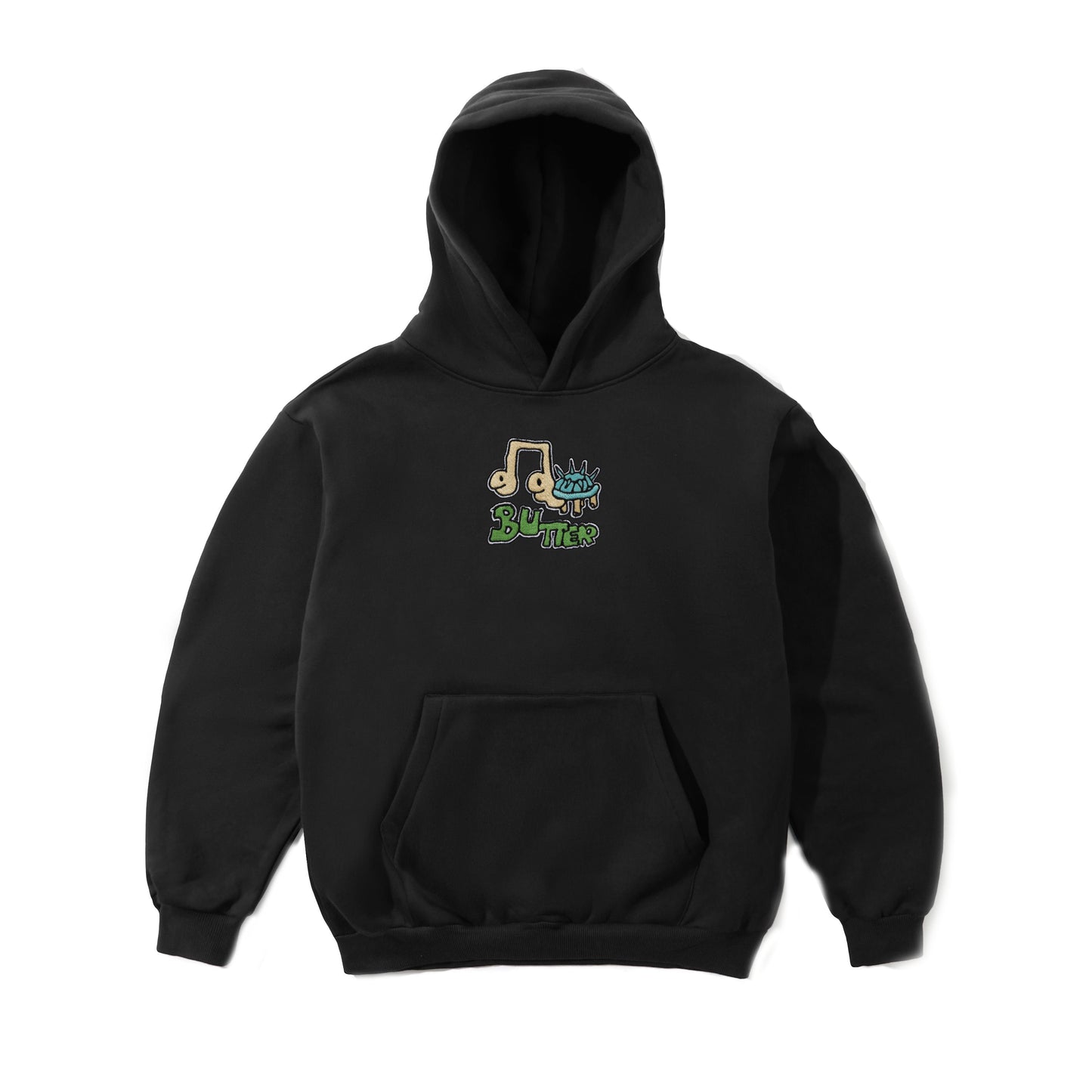 Butter Goods Turtle Hoodie - Black