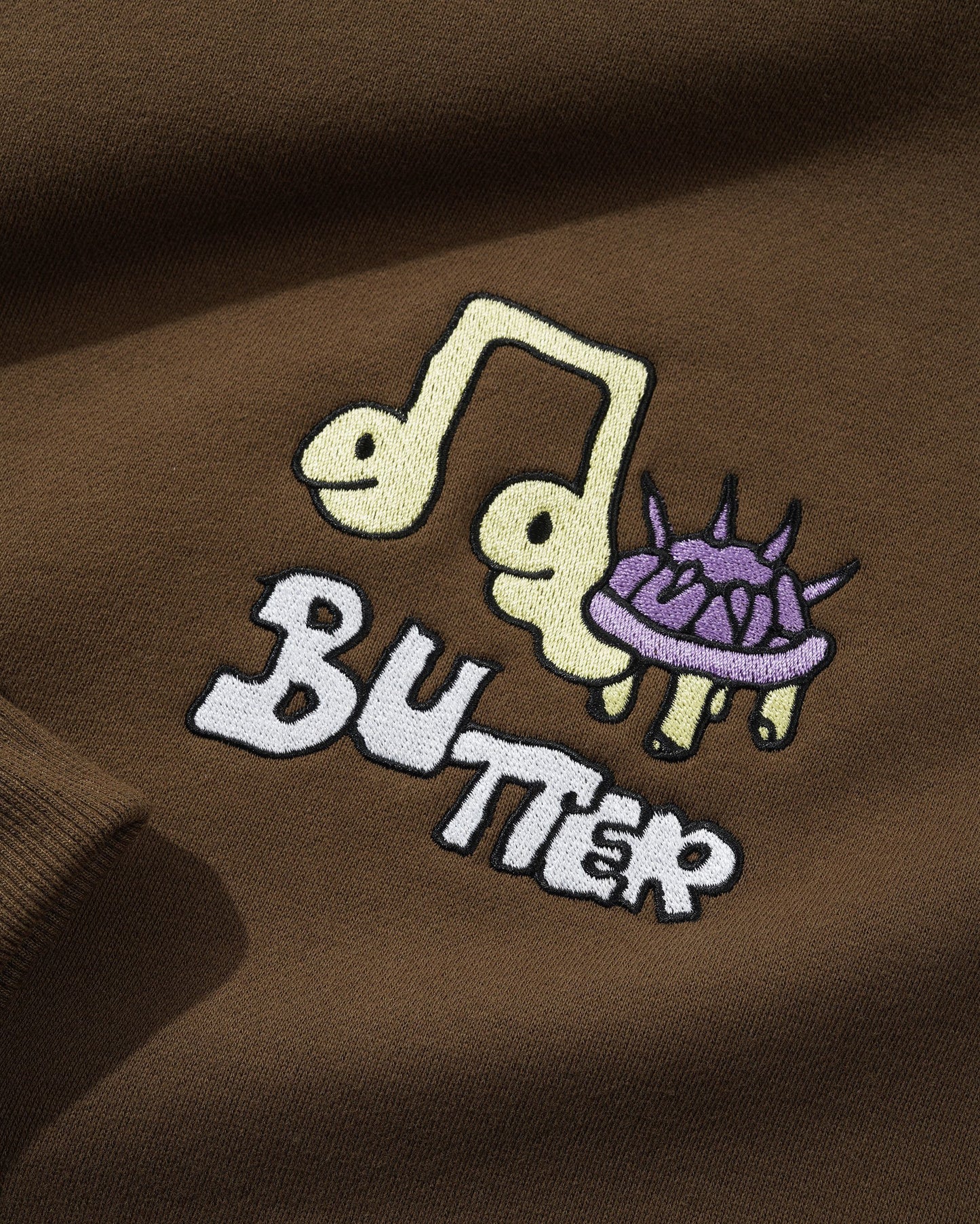 Butter Goods Turtle Hoodie - Coffee