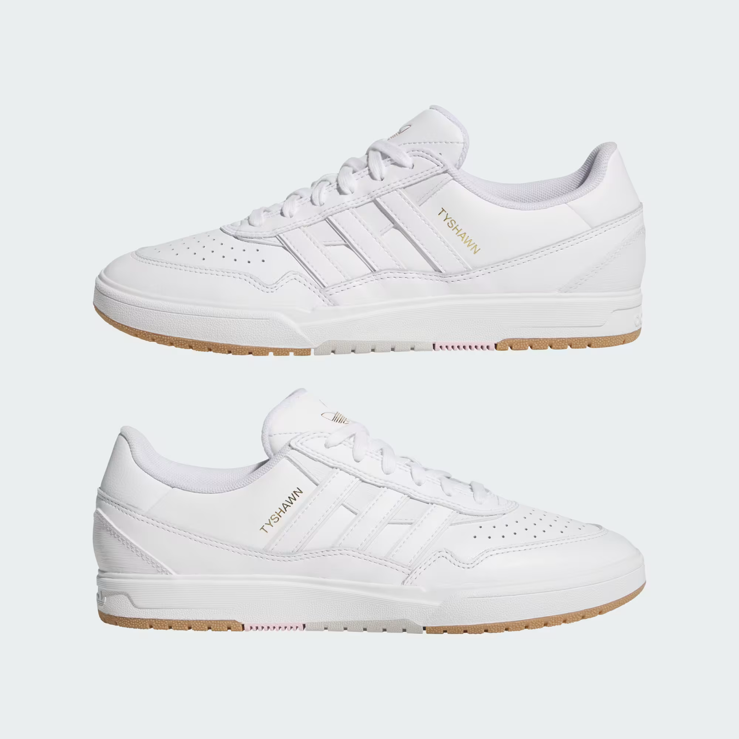 Adidas Tyshawn II - Cloud White / Cloud White / Gum